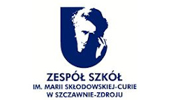 Logo Zespół Szkół im. M. Skłodowskiej-Curie w Szczawnie Zdroju